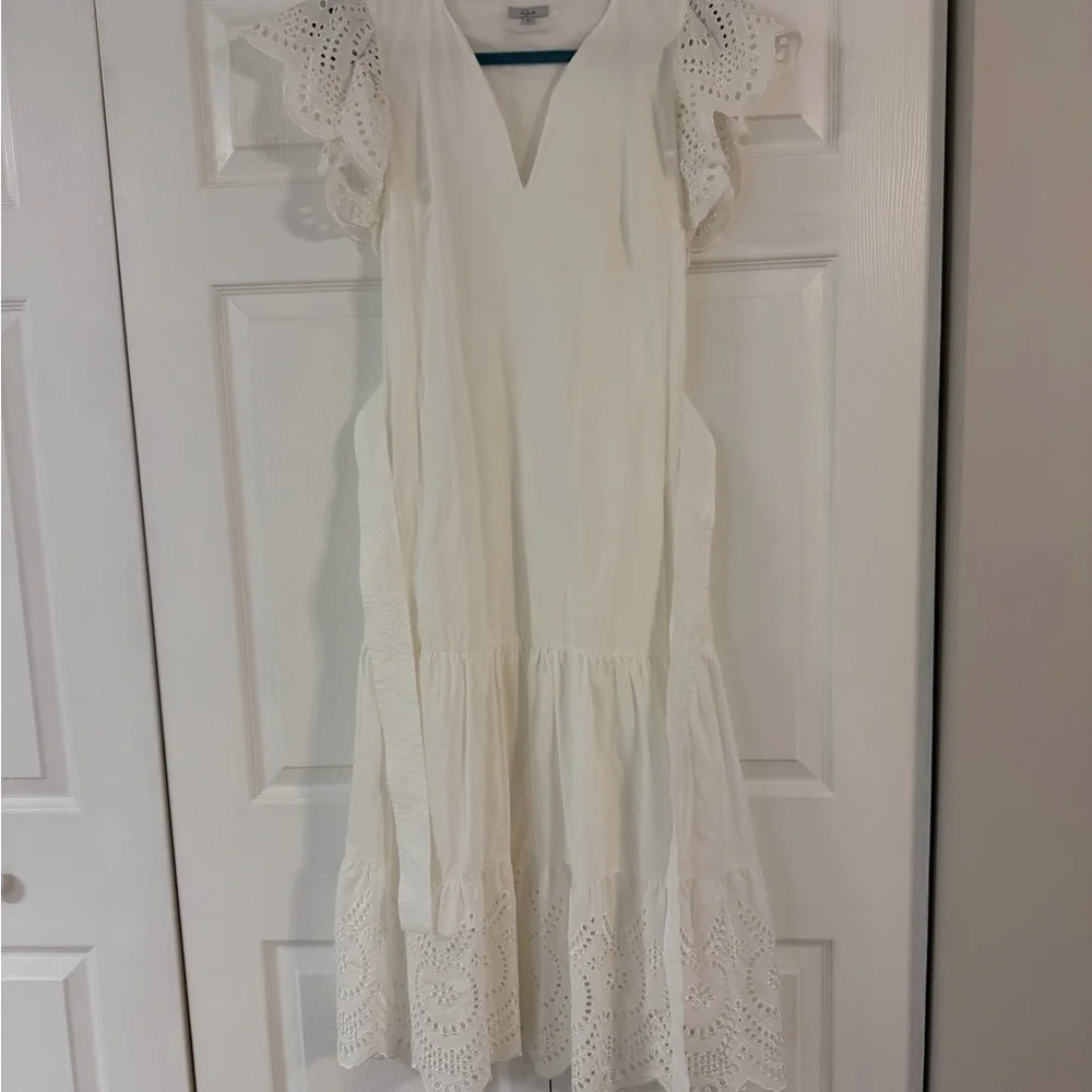 Rails Gia Belted Eyelet Midi Dress - Picture 8 of 8